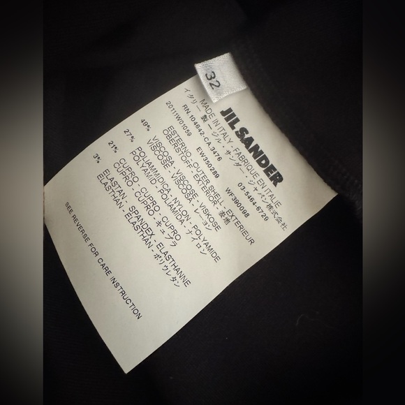 Jil Sander Black Pencil Skirt - Picture 9 of 10